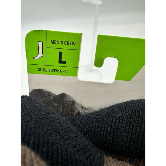 Hidden Peak Outdoor 4 Pair Mens Trail Blazer Hiking Crew Socks shoe size 6-12 L - Picture 4 of 10